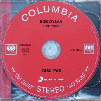 2CD Bob Dylan: Live 1966  (The "Royal Albert Hall" Concert)