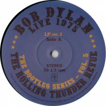 3LP/Doos Bob Dylan: Live 1975 (The Rolling Thunder Revue)