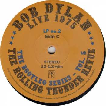 3LP/Doos Bob Dylan: Live 1975 (The Rolling Thunder Revue)