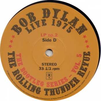 3LP/Doos Bob Dylan: Live 1975 (The Rolling Thunder Revue)
