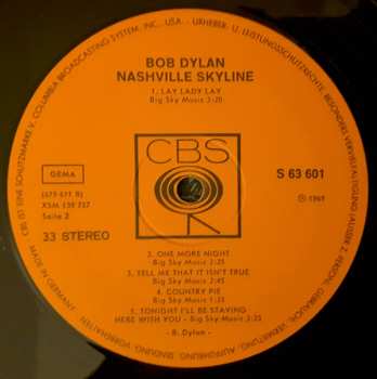 LP Bob Dylan: Nashville Skyline