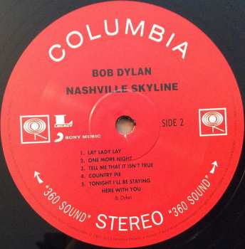 LP Bob Dylan: Nashville Skyline