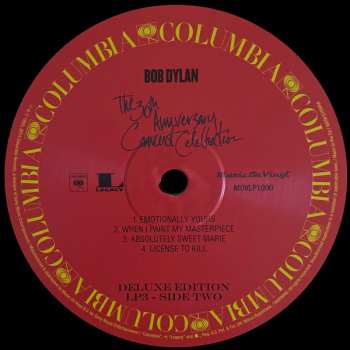 4LP/Doos Bob Dylan: Bob Dylan - The 30th Anniversary Concert Celebration DLX