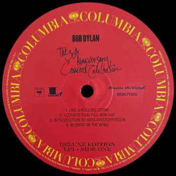 4LP/Doos Bob Dylan: Bob Dylan - The 30th Anniversary Concert Celebration DLX