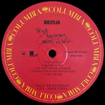 4LP/Doos Bob Dylan: Bob Dylan - The 30th Anniversary Concert Celebration DLX