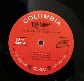 2LP Bob Dylan: The Real Royal Albert Hall 1966 Concert!