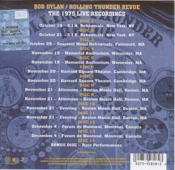 14CD/Doos Bob Dylan: The Rolling Thunder Revue (The 1975 Live Recordings)