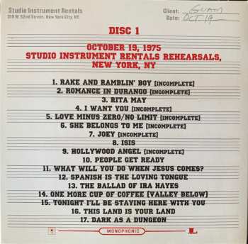 14CD/Doos Bob Dylan: The Rolling Thunder Revue (The 1975 Live Recordings)