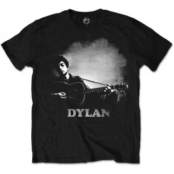 T-shirt Guitar & Logo Bob Dylan 
