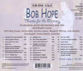 CD Bob Hope: Thanks For The Memory
