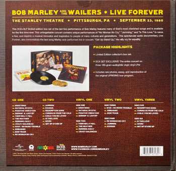 3LP/2CD/Doos Bob Marley & The Wailers: Live Forever: The Stanley Theatre, Pittsburgh, PA, September 23, 1980 LTD