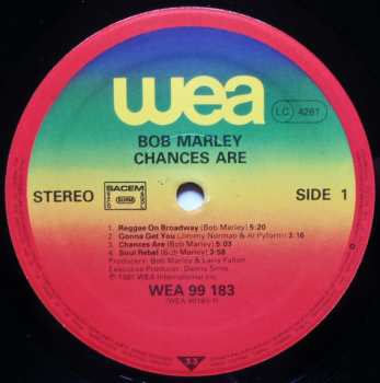 LP Bob Marley: Chances Are