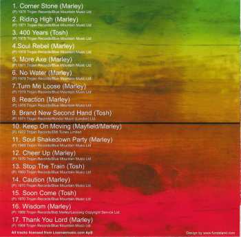 3CD Bob Marley: Concrete Rebel