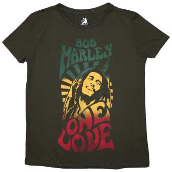 Merch Bob Marley & The Wailers: Dames T-shirt One Love Gradient
