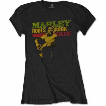 Merch Bob Marley & The Wailers: Dames T-shirt Roots, Rock, Reggae 