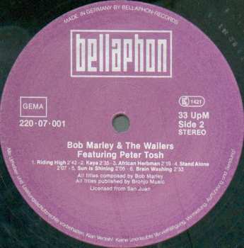 LP Bob Marley & The Wailers: Bob Marley & The Wailers Featuring Peter Tosh