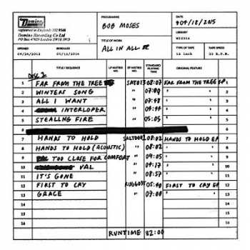 Album Bob Moses: All In All