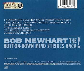 CD Bob Newhart: The Button-Down Mind Strikes Back!