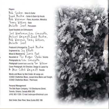 CD Bob Snider: Stealin' Home