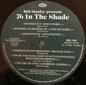 2LP Bob Stanley: 76 In The Shade