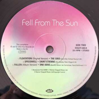 2LP Bob Stanley: Fell From The Sun (Downtempo And After Hours 1990-91)