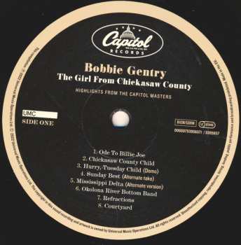 2LP Bobbie Gentry: The Girl From Chickasaw County (Highlights From The Capitol Masters) LTD