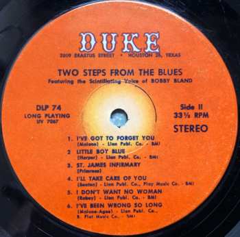 LP Bobby Bland: Two Steps From The Blues