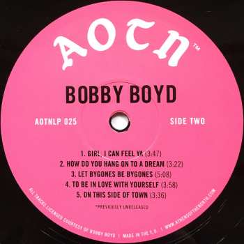 LP Bobby Boyd: Bobby Boyd