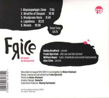 CD Bobby Bradford: Frice