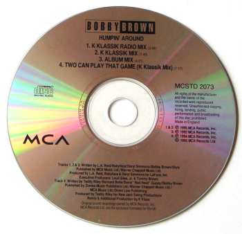 CD Bobby Brown: Humpin' Around (The K Klass Mixes)