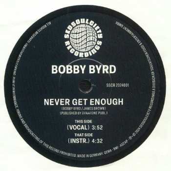 Album Bobby Byrd: Never Get Enough