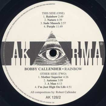 2LP Bobby Callender: Rainbow