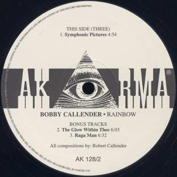 2LP Bobby Callender: Rainbow