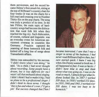 2CD Bobby Helms: Fraulein - The Classic Years