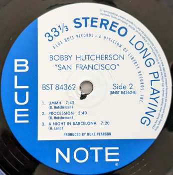 LP Bobby Hutcherson: San Francisco
