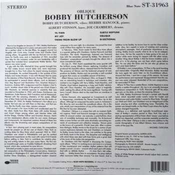 LP Bobby Hutcherson: Oblique