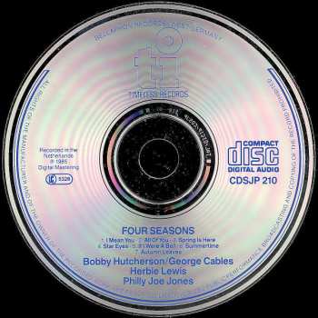 CD Bobby Hutcherson: Four Seasons