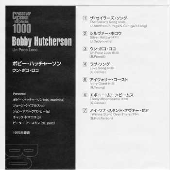 CD Bobby Hutcherson: Un Poco Loco LTD