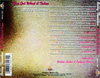 CD Bobby Thurston: You Got What It Takes