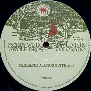 2LP Bob Weir: Live In Colorado Vol. 2