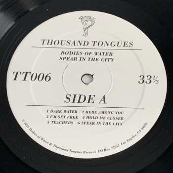 LP Bodies Of Water: Spear In The City