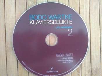 2CD Bodo Wartke: Klaviersdelikte - Live In Bremen