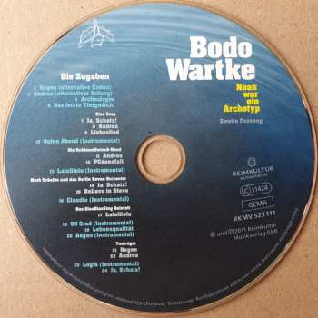 2CD Bodo Wartke: Noah War Ein Archetyp - Zweite Fassung