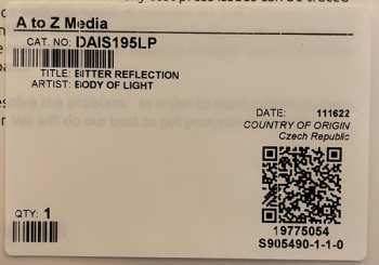LP Body Of Light: Bitter Reflection LTD | CLR