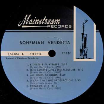 LP Bohemian Vendetta: Bohemian Vendetta LTD | CLR