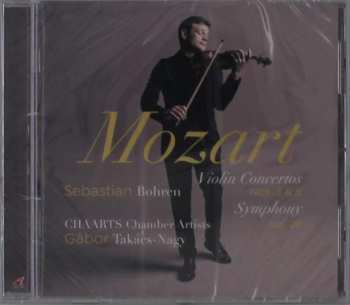 CD Wolfgang Amadeus Mozart: Violin Concertos Nos. 3 & 5; Symphony No. 29