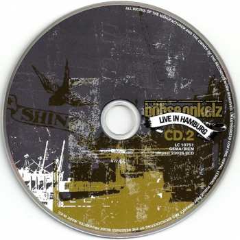 2CD Böhse Onkelz: Live In Hamburg