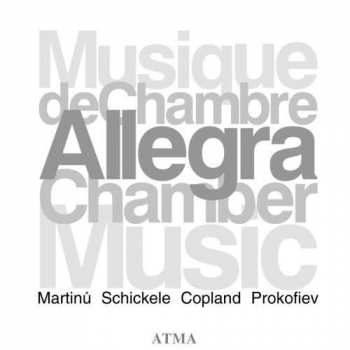 CD Bohuslav Martinů: Allegra - Musique De Chambre / Chamber Music