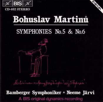Album Bohuslav Martinů: Symphonies No.5 & No.6