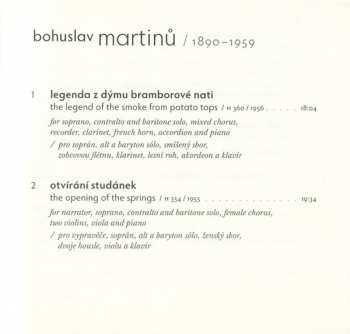 CD Bohuslav Martinů: Cantatas